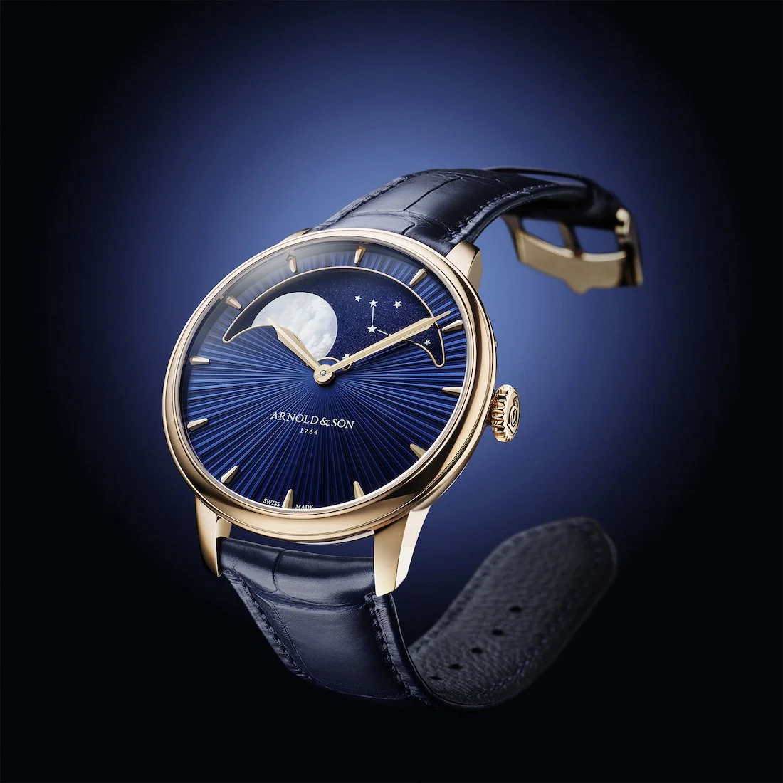 Introducing: Arnold & Son Perpetual Moon 41.5 Platinum and 18K Red